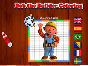Spel Bob de bouwerkleur online