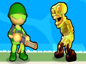 Spel Vernietiging van stickman zombie online