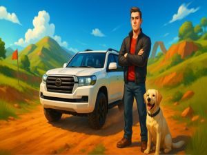 Spel Land Cruiser Offroad-chauffeur online