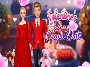 Spel Valentijnsdagpaar date online