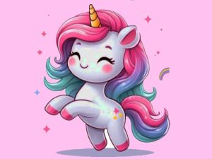 Spel Unicorn Coloring Challenge online