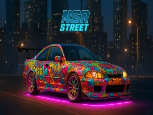 Spel NSR Street Car Racing online