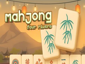 Spel Mahjong Four Rivers online
