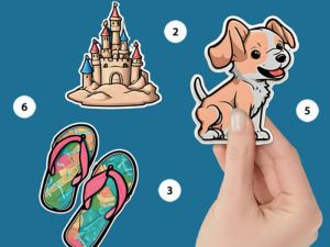 Spel Sticker Book Puzzle Color By Number online