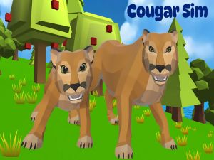 Spel Cougar Simulator: Big Cats online