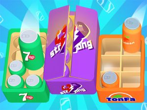 Spel Gekke goederen sorteer 3D online