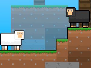 Spel Schattige schapen skyblock online