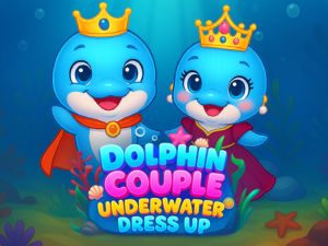 Spel Dolfijnspaar onder water verkleed online