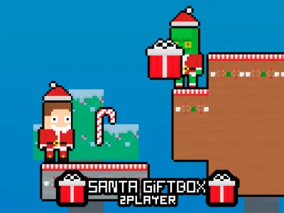 Spel Kerstman Geschenkdoos 2 Speler online