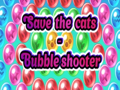 Spel Bewaar de katten bubbelschutter online