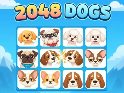 Spel 2048 honden online