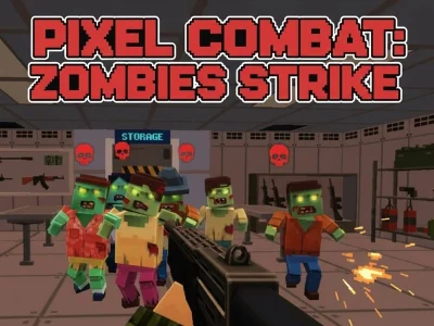 Spel Pixel Combat: Zombies slaan toe online