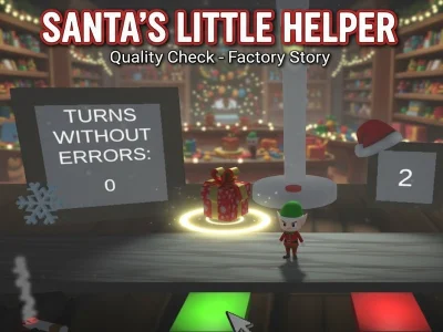 Spel De kleine helper van de Kerstman online