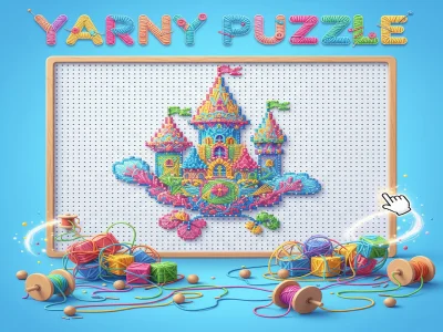 Spel Yarny-puzzel online