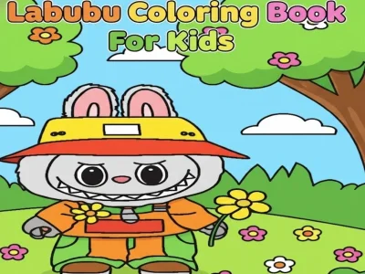 Spel Labubu kleurboek voor kinderen online Spel Labubu kleurboek voor kinderen online