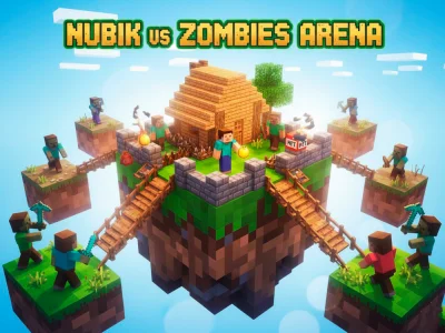 Spel Nubik versus Zombies-arena online