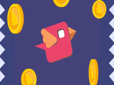 Spel Tappy Bird- Vermijd de pieken online
