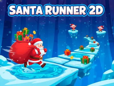 Spel Kerstman Runner 2D online