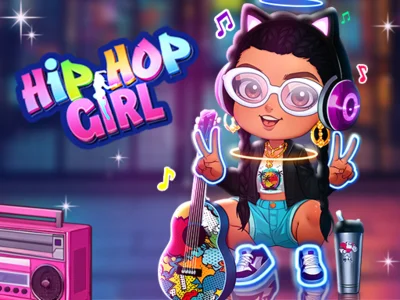 Spel Stijlvol hiphopmeisje online