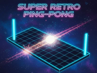 Spel Super retro pingpong online