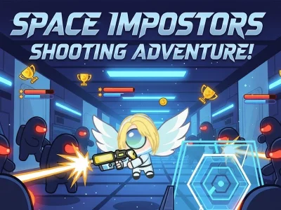 Spel Space Impostors schietavontuur online