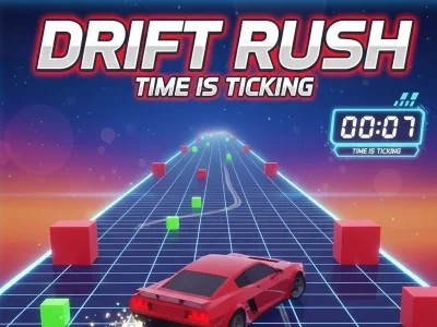 Spel Drift Rush-tijd tikt online