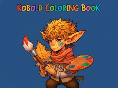 Spel Kobold-kleurboek online