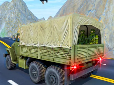 Spel Transportleger voertuig vrachtwagen rijden online Spel Transportleger voertuig vrachtwagen rijden online