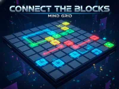 Spel Verbind de blokken Mind Grid online