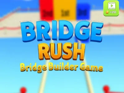 Spel Bridge Rush Bruggenbouwer spel online