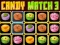 Spel Candy Match 3 online