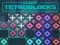 Spel Cyber Tetroblokken online Spel Cyber Tetroblokken online