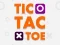 Spel Tic Tac Toe Arcade online