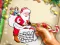 Spel Kerstkleurplaten van de Kerstman online Spel Kerstkleurplaten van de Kerstman online