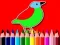 Spel Terug naar school: Vogels kleurboek online