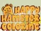 Spel Gelukkige Hamster Kleurplaat online