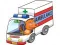 Spel Cartoon Ambulance Puzzel online