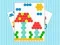 Spel Mozaïek Puzzel Kunst online