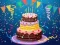 Spel Verjaardagstaart Puzzel online