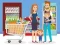 Spel Gelukkig Winkelen Puzzel online Spel Gelukkig Winkelen Puzzel online