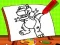 Spel Gemakkelijk Kleurboek Dinosaurus voor Kinderen online