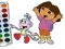 Spel Schattig Meisje Kleurenboek online Spel Schattig Meisje Kleurenboek online