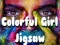 Spel Kleurige Meisje Puzzel online