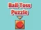 Spel Ballen Gooi Puzzel online