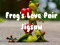 Spel Kikker Liefde Paar Puzzel online