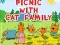 Spel Picknick met de kattenfamilie online