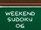 Spel Weekend Sudoku 06 online