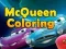 Spel McQueen Kleurplaat online