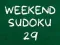 Spel Weekend Sudoku 29 online