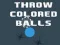 Spel Gooi gekleurde ballen online
